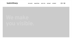 Desktop Screenshot of lookinsharp.nl